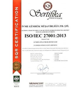 ISO 27001 Sertifikası